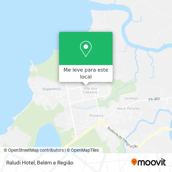 Raludi Hotel mapa