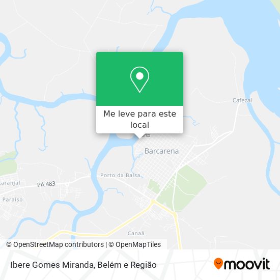 Ibere Gomes Miranda mapa