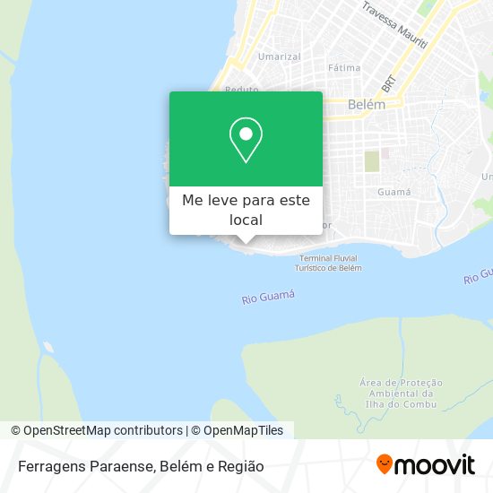 Ferragens Paraense mapa