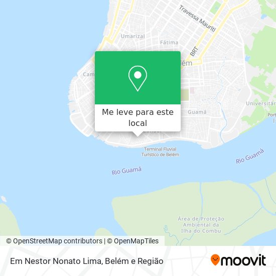 Em Nestor Nonato Lima mapa