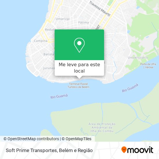 Soft Prime Transportes mapa