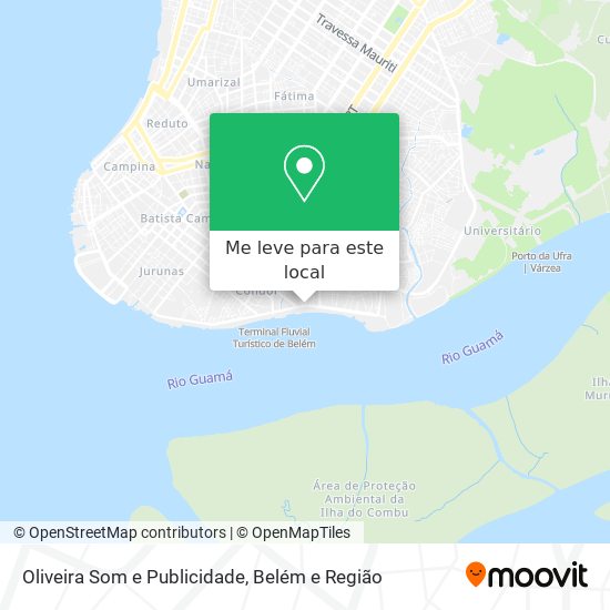 Oliveira Som e Publicidade mapa