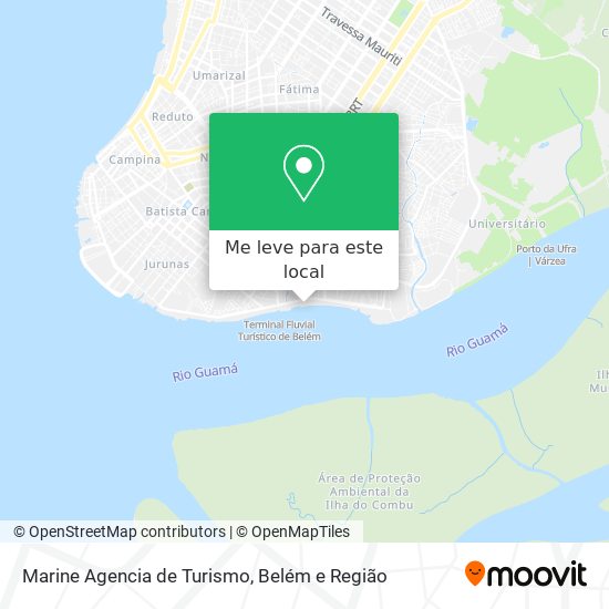 Marine Agencia de Turismo mapa