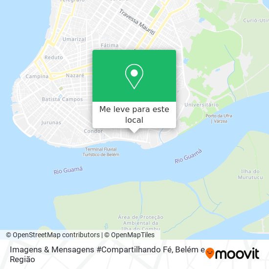 Imagens & Mensagens #Compartilhando Fé mapa