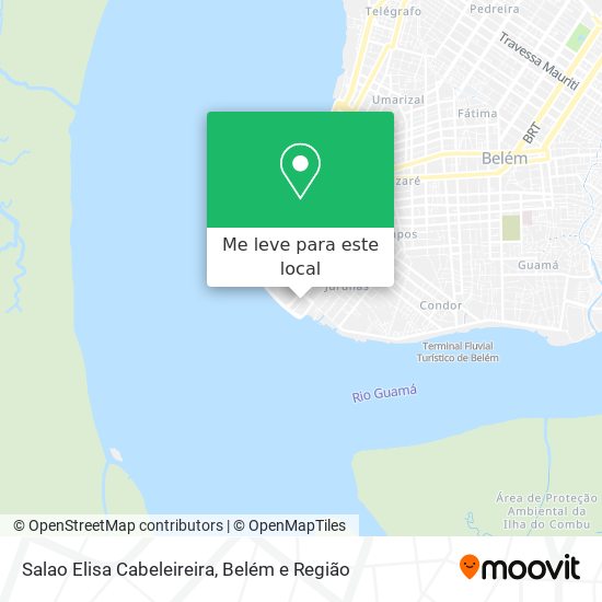 Salao Elisa Cabeleireira mapa