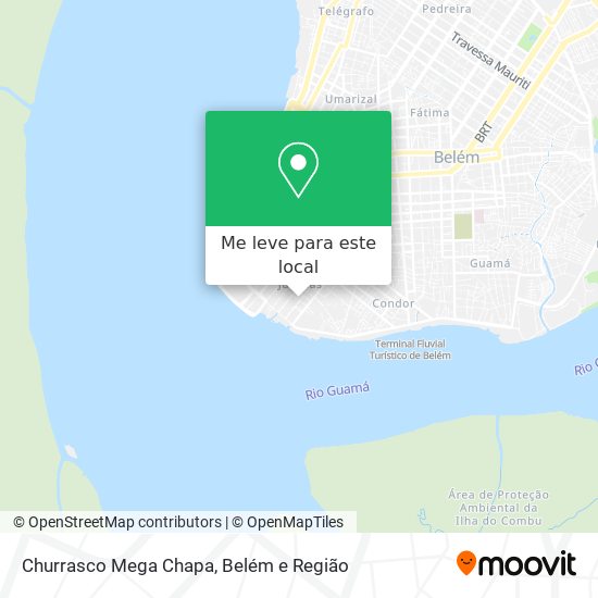 Churrasco Mega Chapa mapa