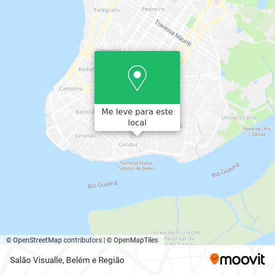 Salão Visualle mapa