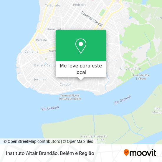 Instituto Altair Brandão mapa