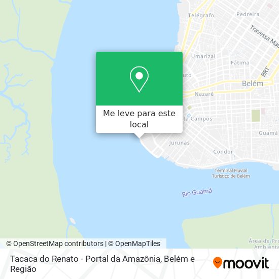 Tacaca do Renato - Portal da Amazônia mapa