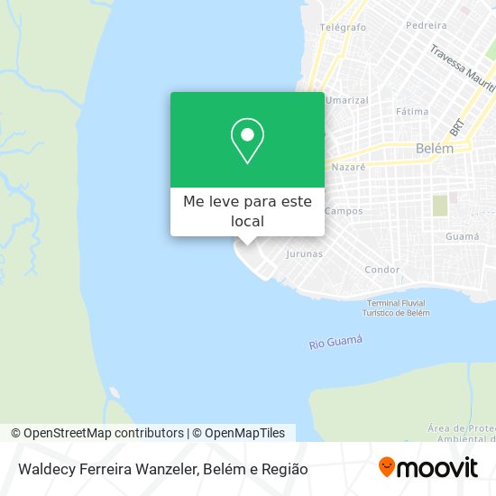 Waldecy Ferreira Wanzeler mapa