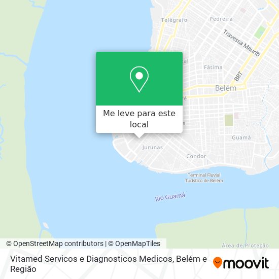 Vitamed Servicos e Diagnosticos Medicos mapa