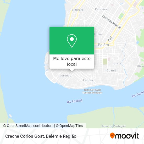 Creche Corlos Gost mapa