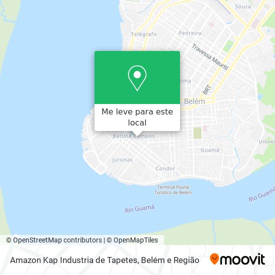 Amazon Kap Industria de Tapetes mapa