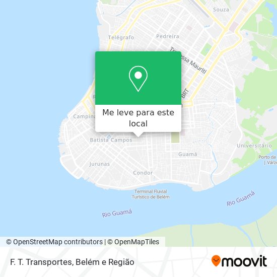 F. T. Transportes mapa