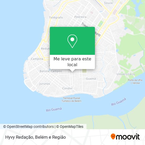 Hyvy Redação mapa