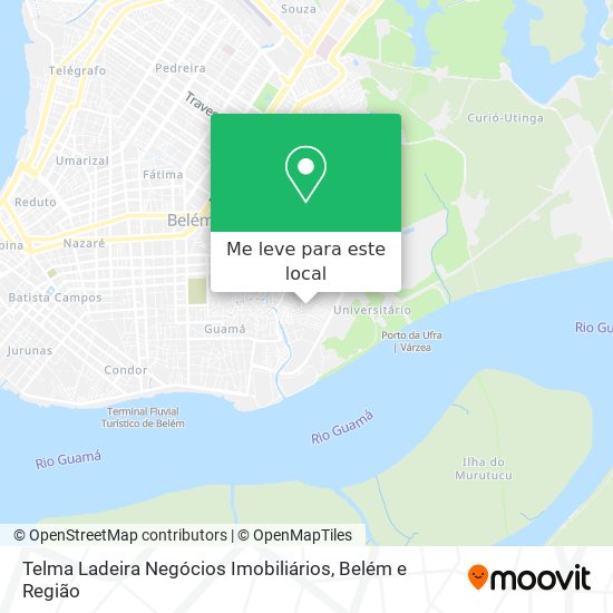 Telma Ladeira Negócios Imobiliários mapa