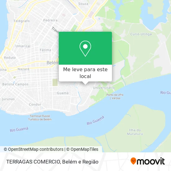 TERRAGAS COMERCIO mapa