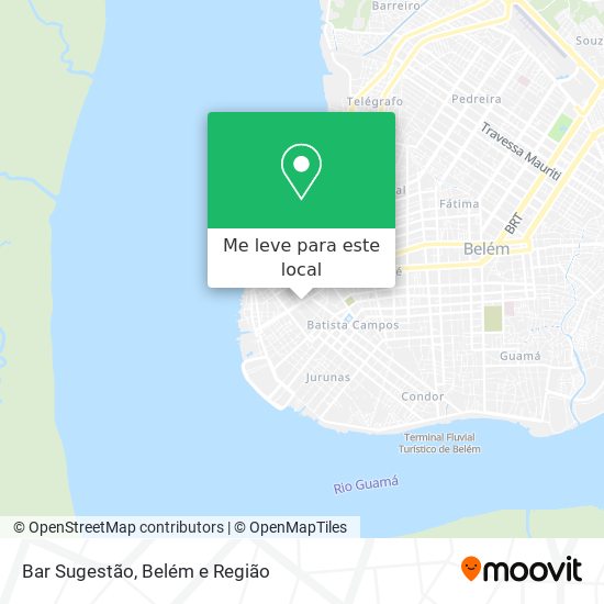 Bar Sugestão mapa