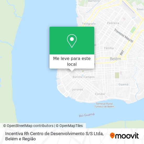 Incentiva Rh Centro de Desenvolvimento S / S Ltda mapa