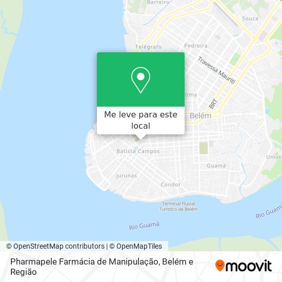 Pharmapele Farmácia de Manipulação mapa