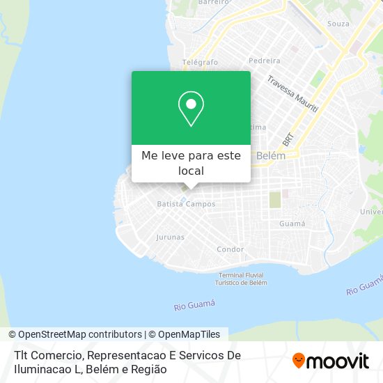 Tlt Comercio, Representacao E Servicos De Iluminacao L mapa