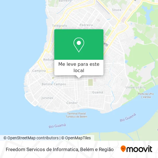 Freedom Servicos de Informatica mapa
