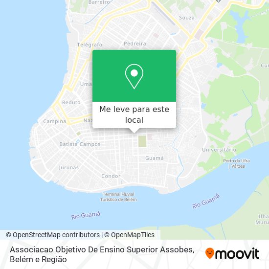 Associacao Objetivo De Ensino Superior Assobes mapa