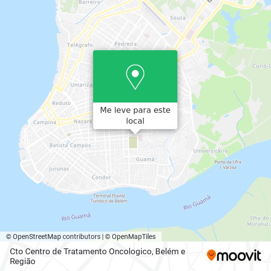 Cto Centro de Tratamento Oncologico mapa