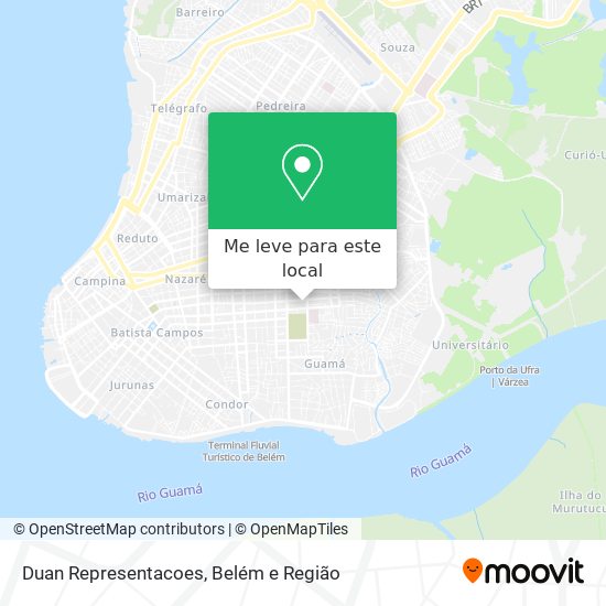 Duan Representacoes mapa