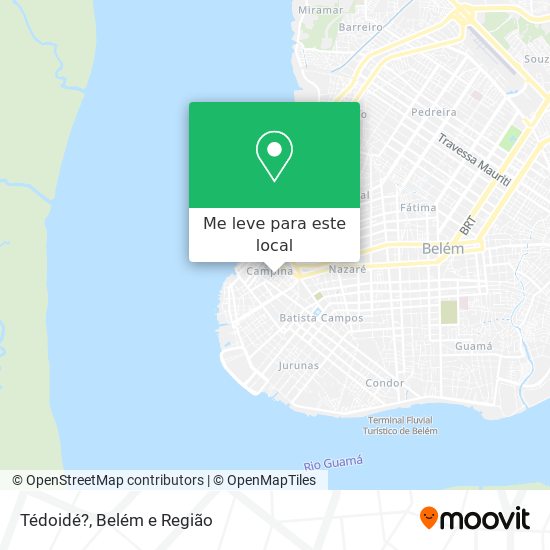 Tédoidé? mapa