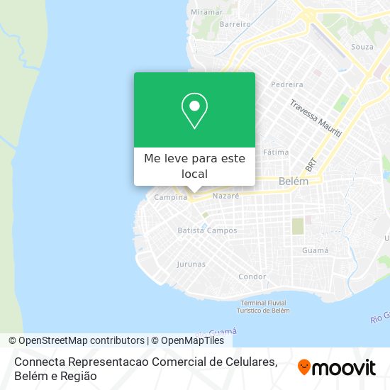 Connecta Representacao Comercial de Celulares mapa