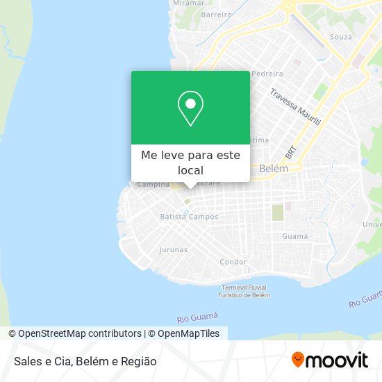 Sales e Cia mapa