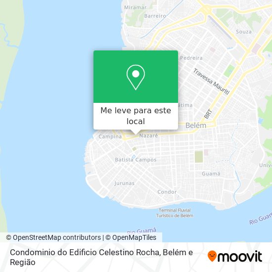 Condominio do Edificio Celestino Rocha mapa