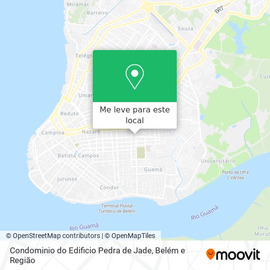 Condominio do Edificio Pedra de Jade mapa