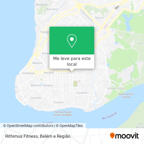 Rithimus Fitness mapa