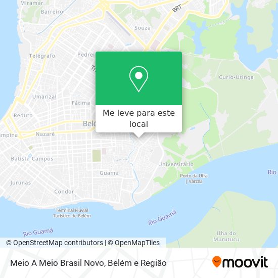 Meio A Meio Brasil Novo mapa