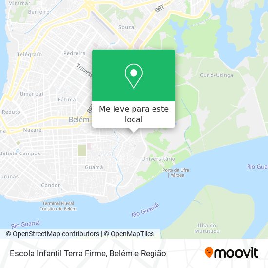 Escola Infantil Terra Firme mapa