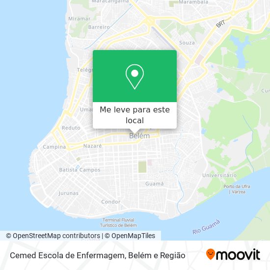 Cemed Escola de Enfermagem mapa