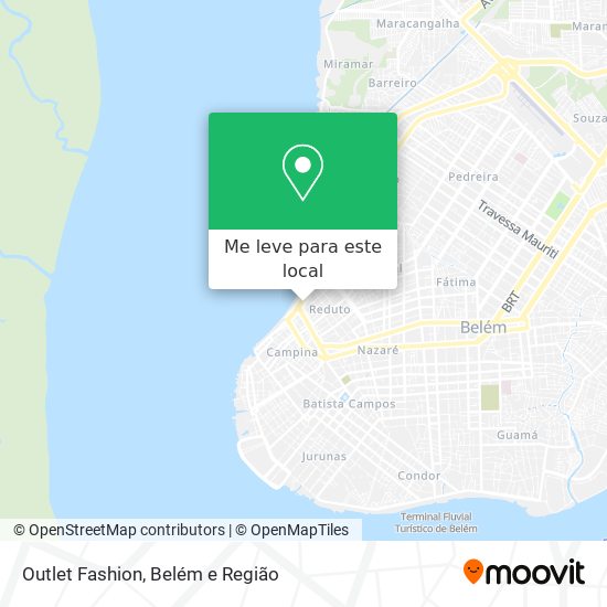 Outlet Fashion mapa
