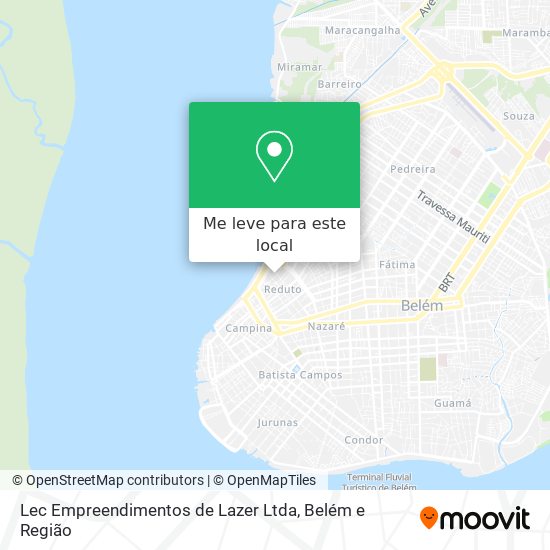 Lec Empreendimentos de Lazer Ltda mapa