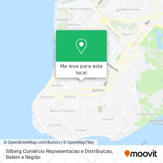 Silberg Comércio Representacao e Distribuicao mapa