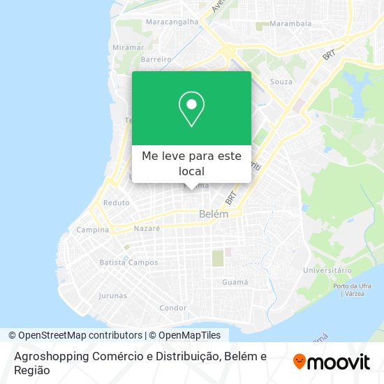 Agroshopping Comércio e Distribuição mapa