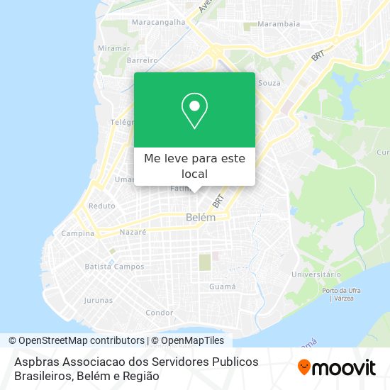 Aspbras Associacao dos Servidores Publicos Brasileiros mapa