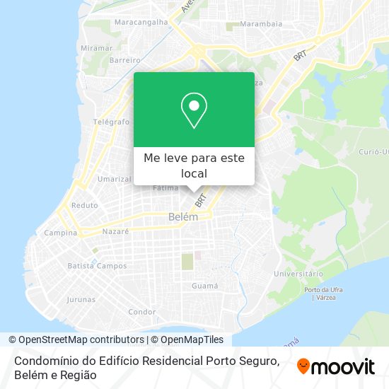 Condomínio do Edifício Residencial Porto Seguro mapa