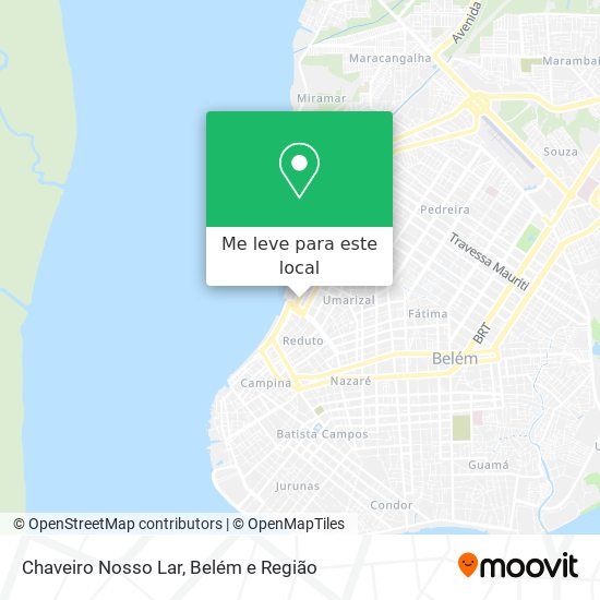 Chaveiro Nosso Lar mapa