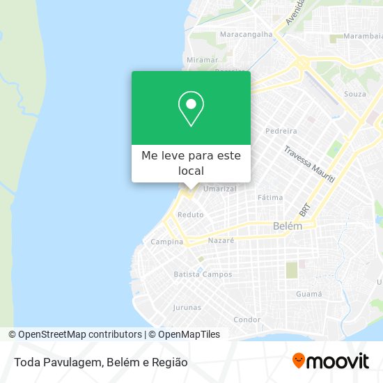 Toda Pavulagem mapa