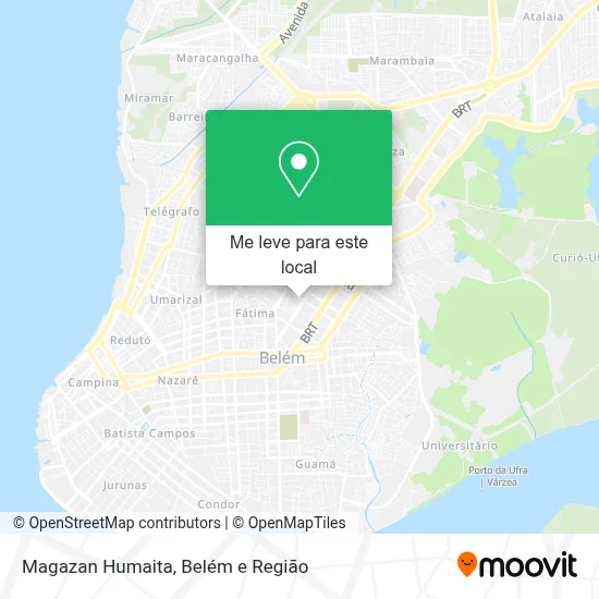 Magazan Humaita mapa