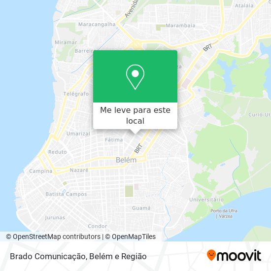 Brado Comunicação mapa