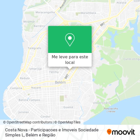 Costa Nova - Participacoes e Imoveis Sociedade Simples L mapa