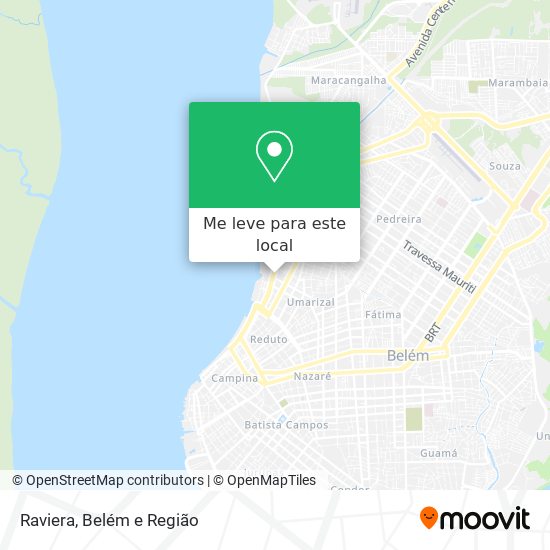 Raviera mapa